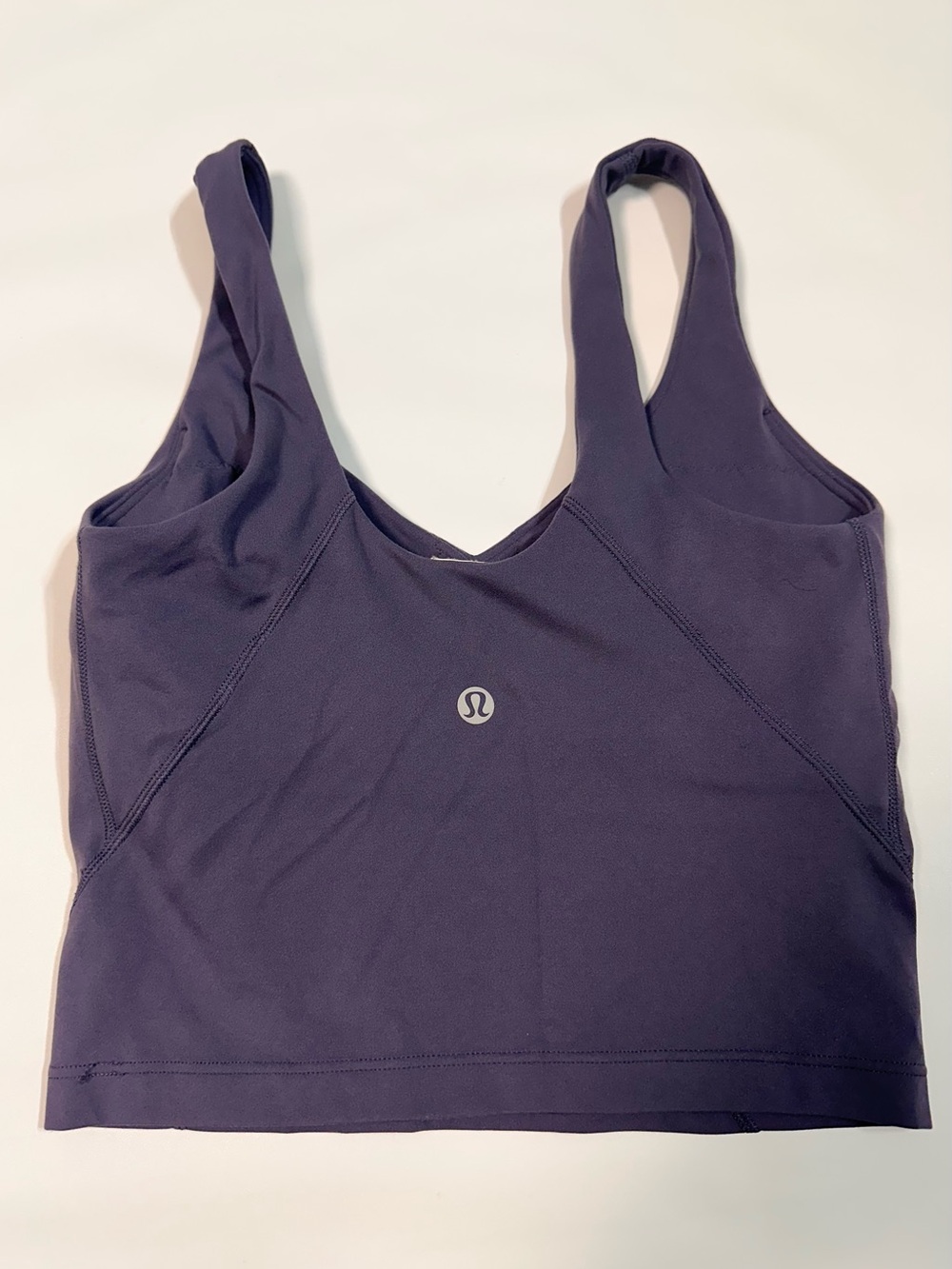 lululemon athletica Purple Scoop-Neck Sports Bra Tank